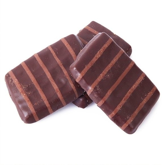 Ciastko niskoenergetyczne w polewie czekoladowej Ciastko niskoenergetyczne w polewie czekoladowej